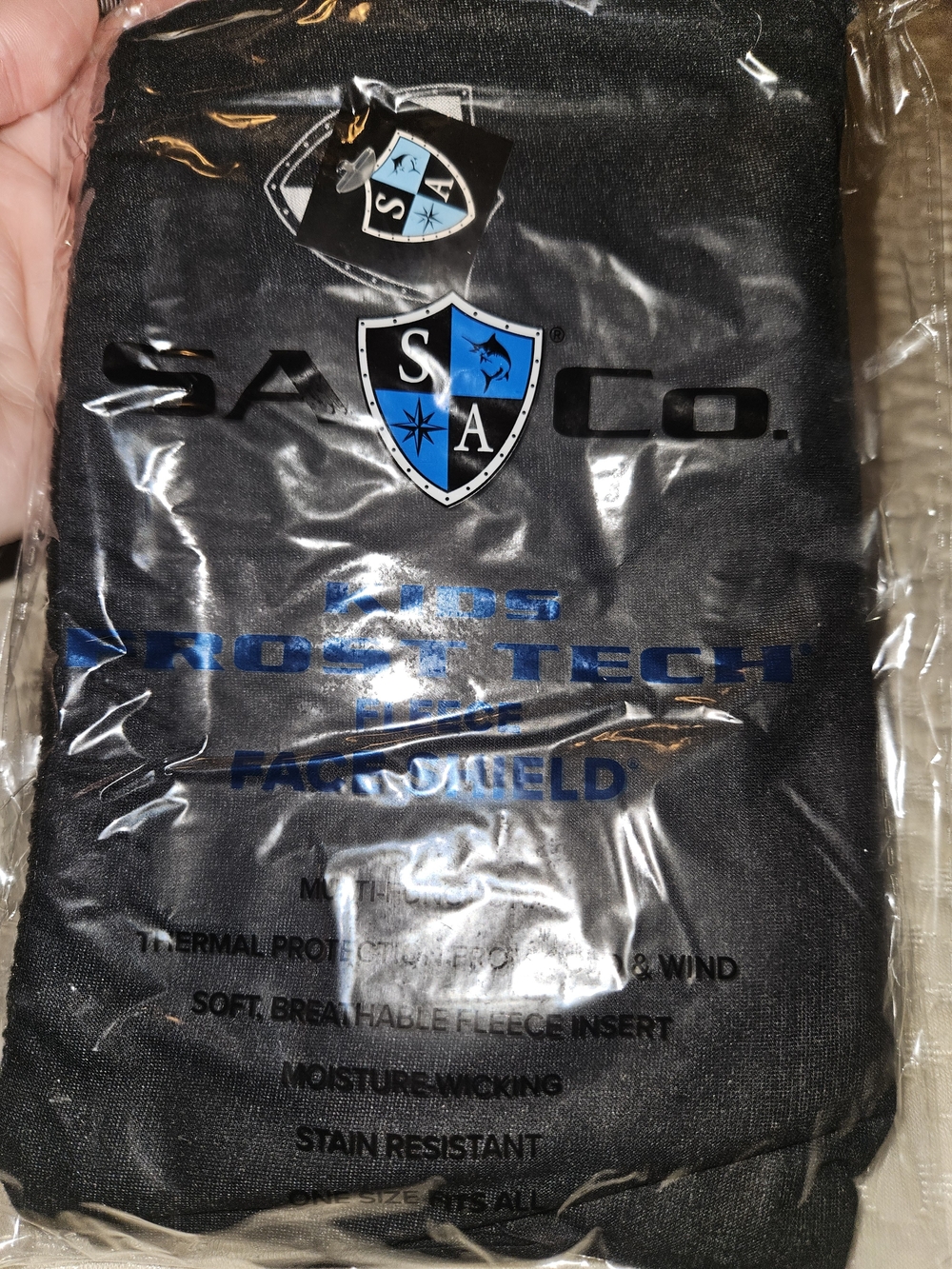 Black Face Shield - FrostTech Performance